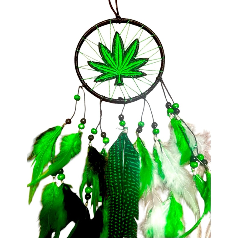 Flower Dream Catcher - New! Approximately 13” x 8”